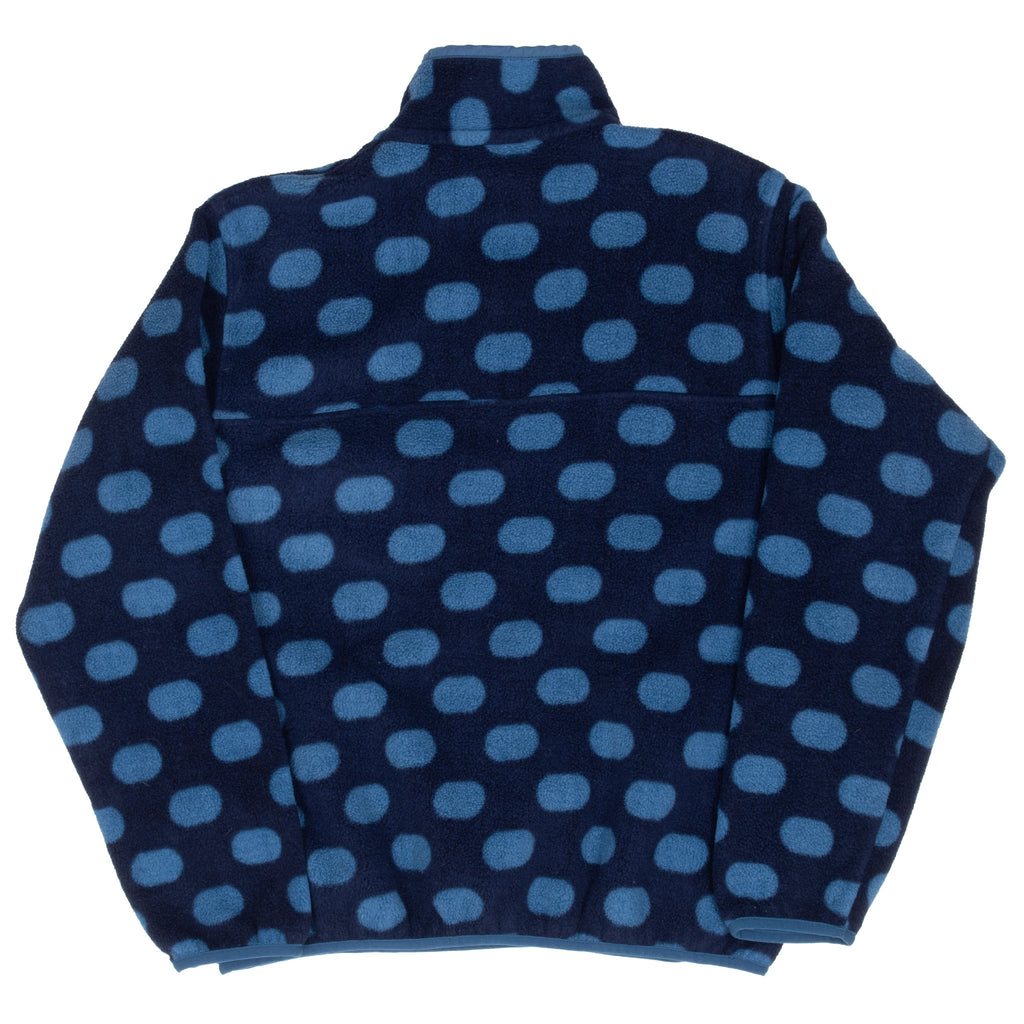 Vintage Patagonia Snap T Synchilla Blue Polka Dot Woman Fleece Jacket Size Medium Women

STY25455FA14