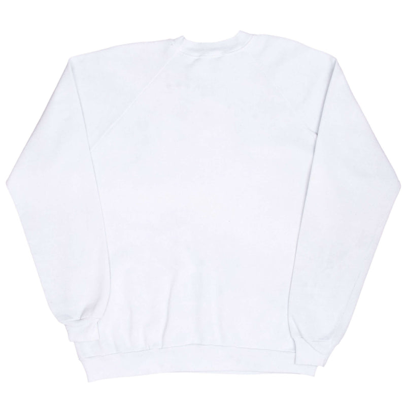 Vintage Nfl San Diego Chargers Super Bowl XXIX 1995 White Sweatshirt Size Large Made In Usa