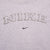 Vintage Grey Nike Swoosh Spellout Crewneck Sweatshirt 1990S Size 2XL Made In US