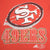 Vintage NFL San Francisco 49ERS 1993 Tee Shirt Size Medium Made In USA With Single Stitch Sleeves