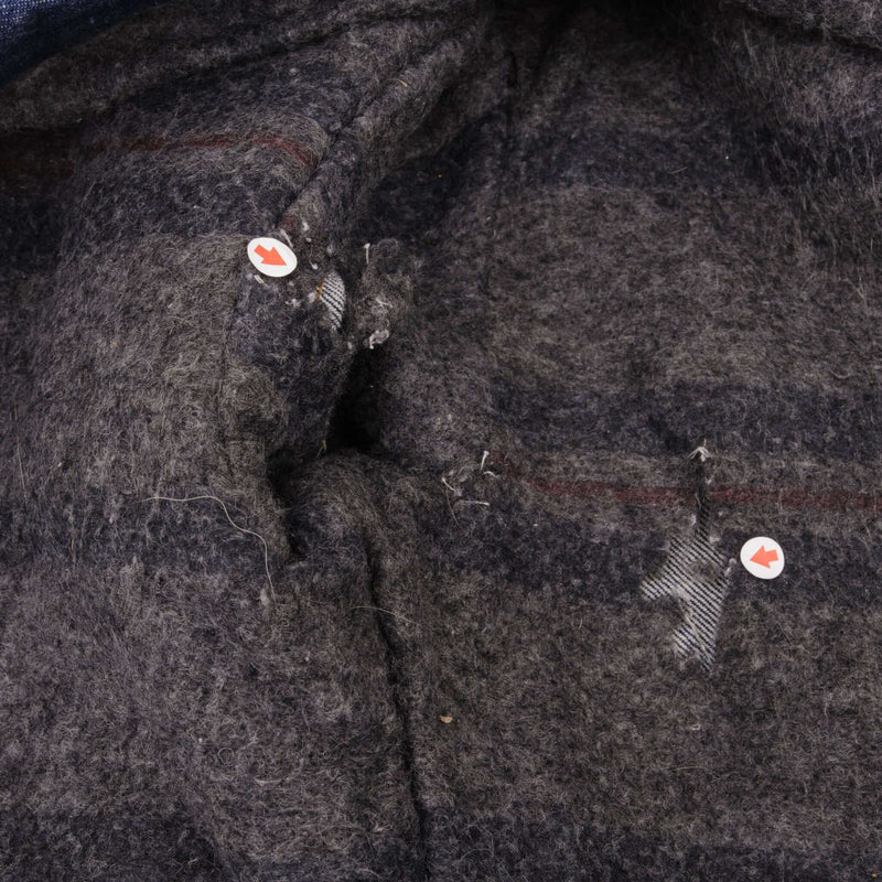 VINTAGE LEVIS TYPE 3 BLANKET LINED JACKET SINGLE STITCH 1970S SIZE 34 MADE USA