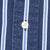 VINTAGE POLO RALPH LAUREN BLUE WHITE STRIPED SHIRT 1990S MEDIUM