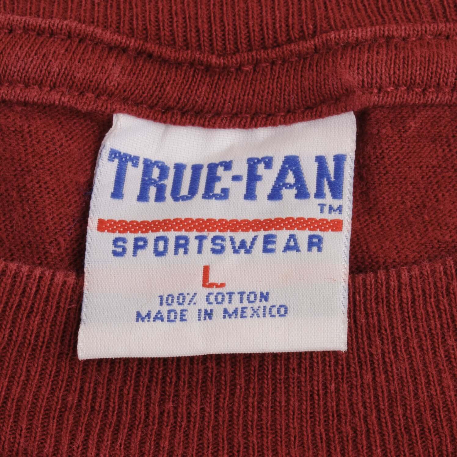 Vintage Nfl Washington Redskins Nfc Champions 1999 Tee Shirt Size Large