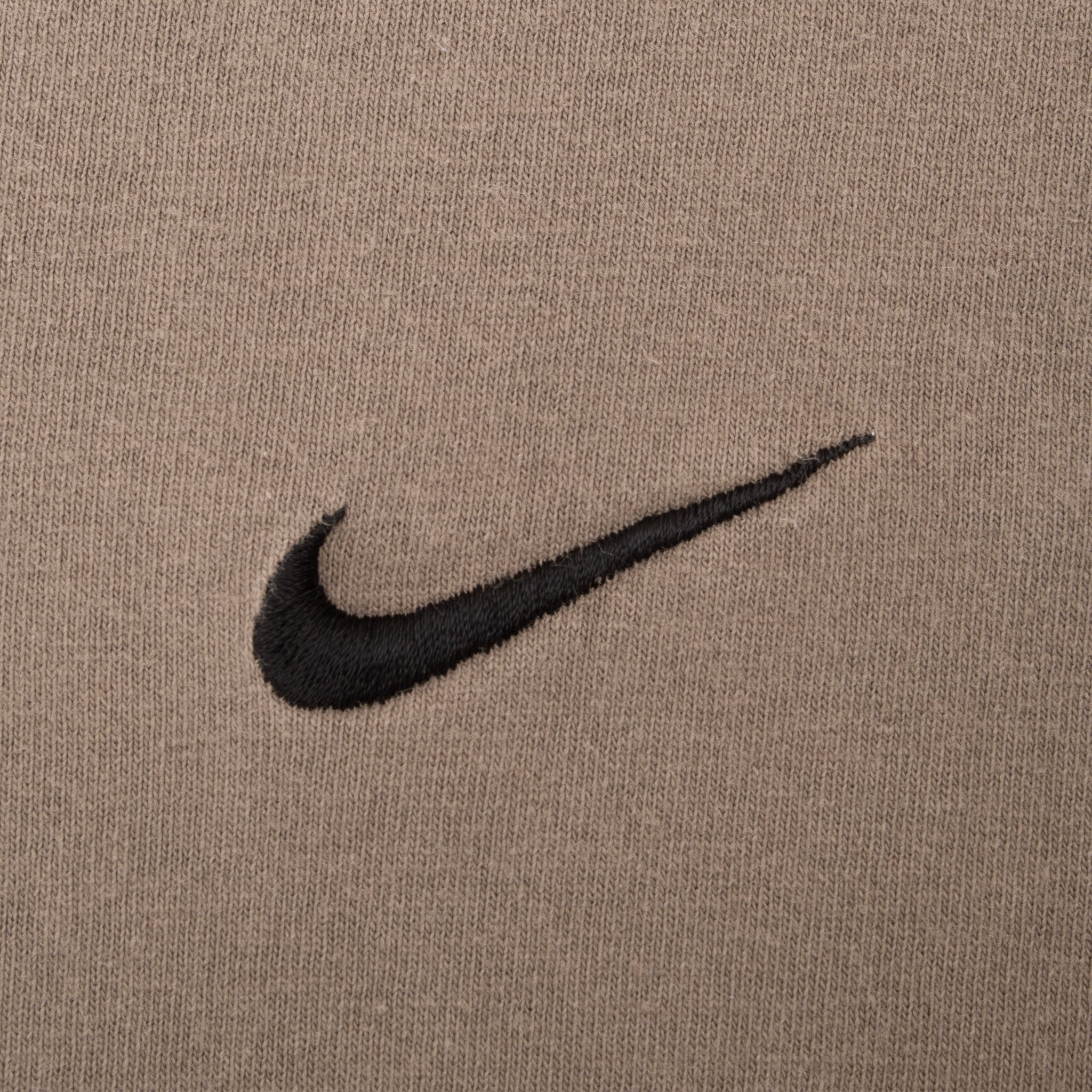 Vintage Nike Classic Swoosh Khaki Green Tee Shirt 1990S Size Large