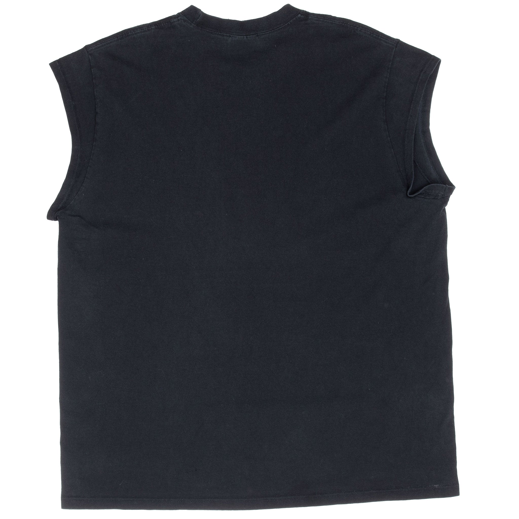 Vintage Nike Center Swoosh Black Tank Top Tee Shirt 2000S Size Large