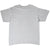 Back of grey Tommy Jeans short-sleeve T-shirt with a plain design
