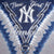 Vintage Mlb Tie Dye New York Ny Yankees Liquid Blue Tee Shirt 1990S Size Medium