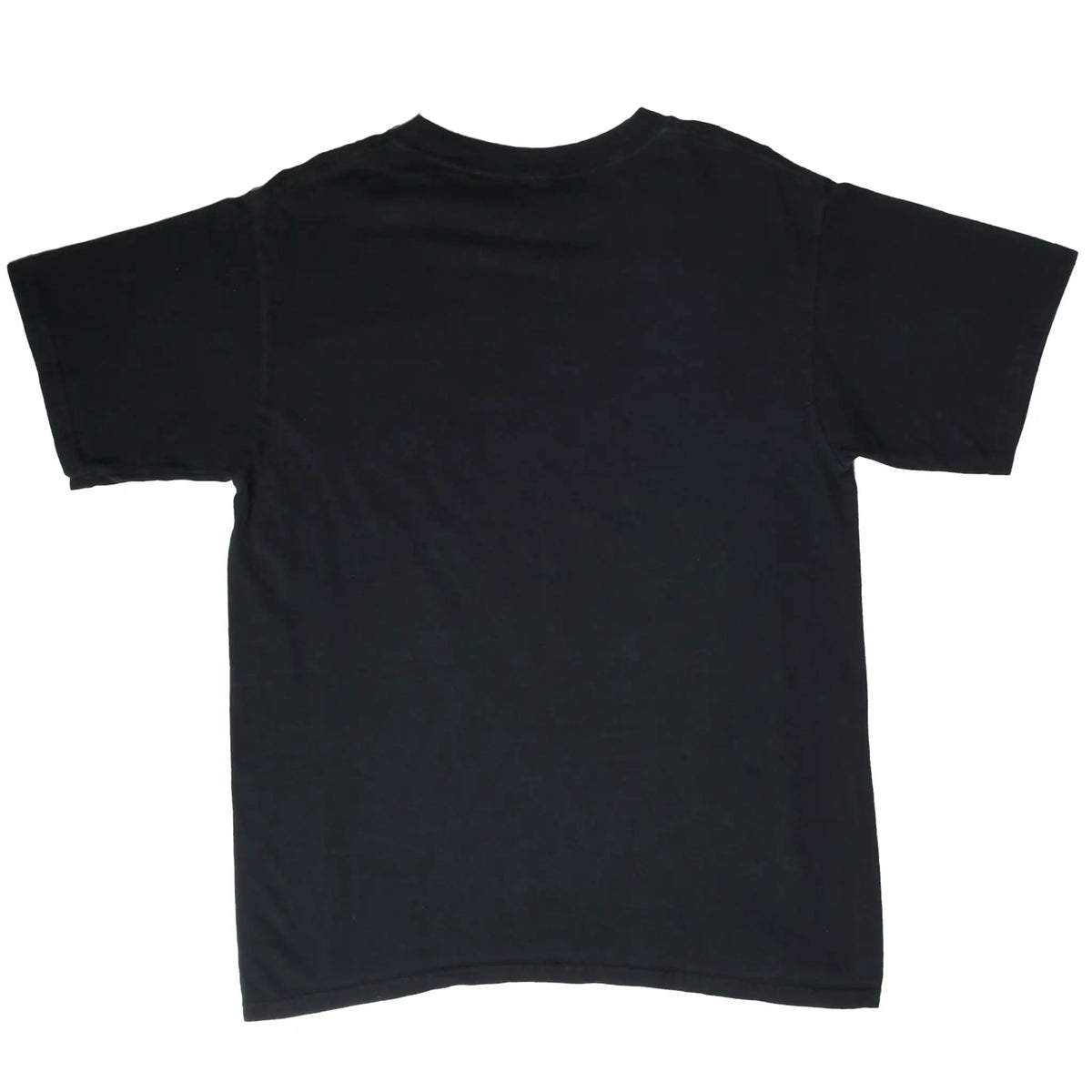 Back of plain black Otep short-sleeve T-shirt