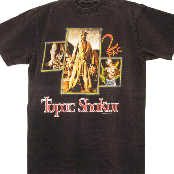 CAMISETA VINTAGE DE RAP TUPAC SHAKUR 1993 TALLA MEDIANA