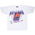 Vintage Nba Phoenix Suns 1990S White Tee Shirt Size XL Magic Johnson Tee Shirt With Single Stitch Sleeves