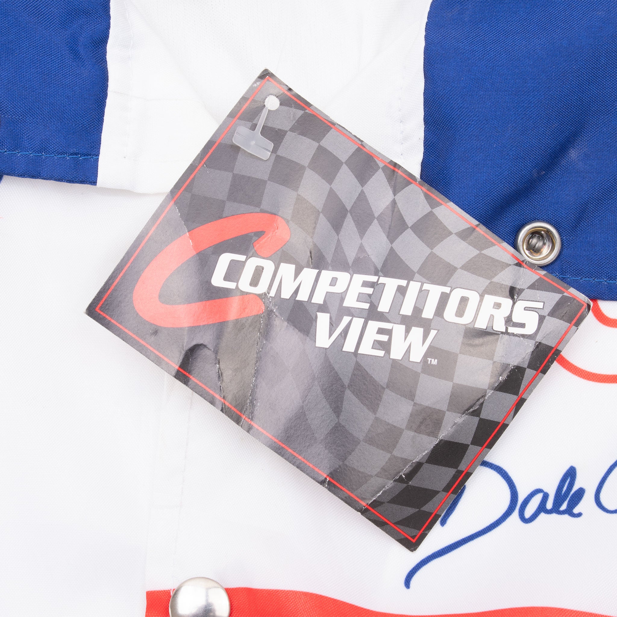 Vintage Nascar Dale Earnhardt Jr Windbreaker Jacket 1998 Size Large Made In USA Deadstock