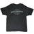 Full front view of black Harley-Davidson T-shirt with centered Motor Cycles logo