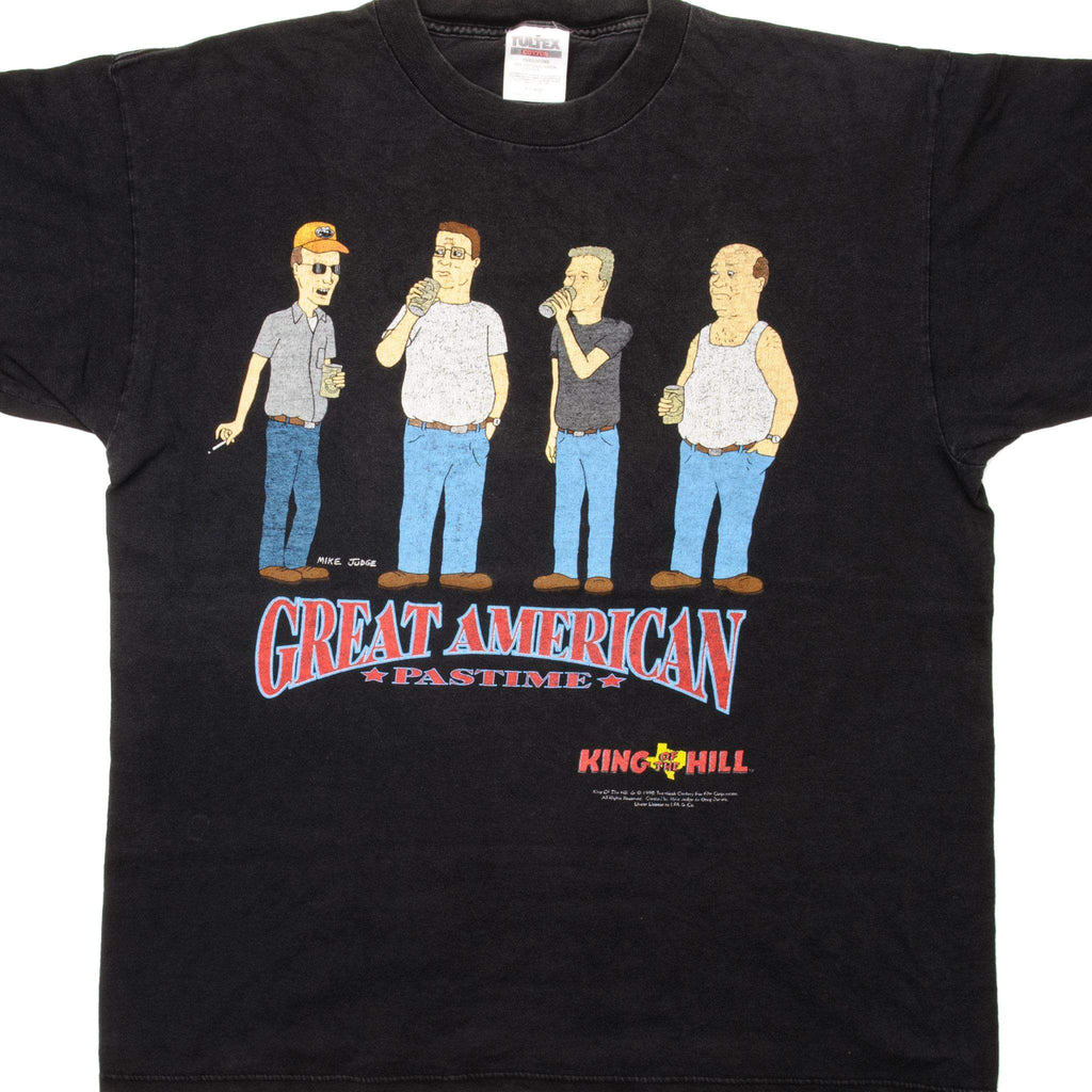 VINTAGE KING OF THE HILL TEE SHIRT 1998 SIZE XL MADE IN USA