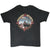 Back of black Harley-Davidson T-shirt with Desert Sports Farmington, New Mexico motorcycle graphic