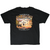 Full back of black Harley-Davidson T-shirt with Alamo, cannon, and San Antonio graphic