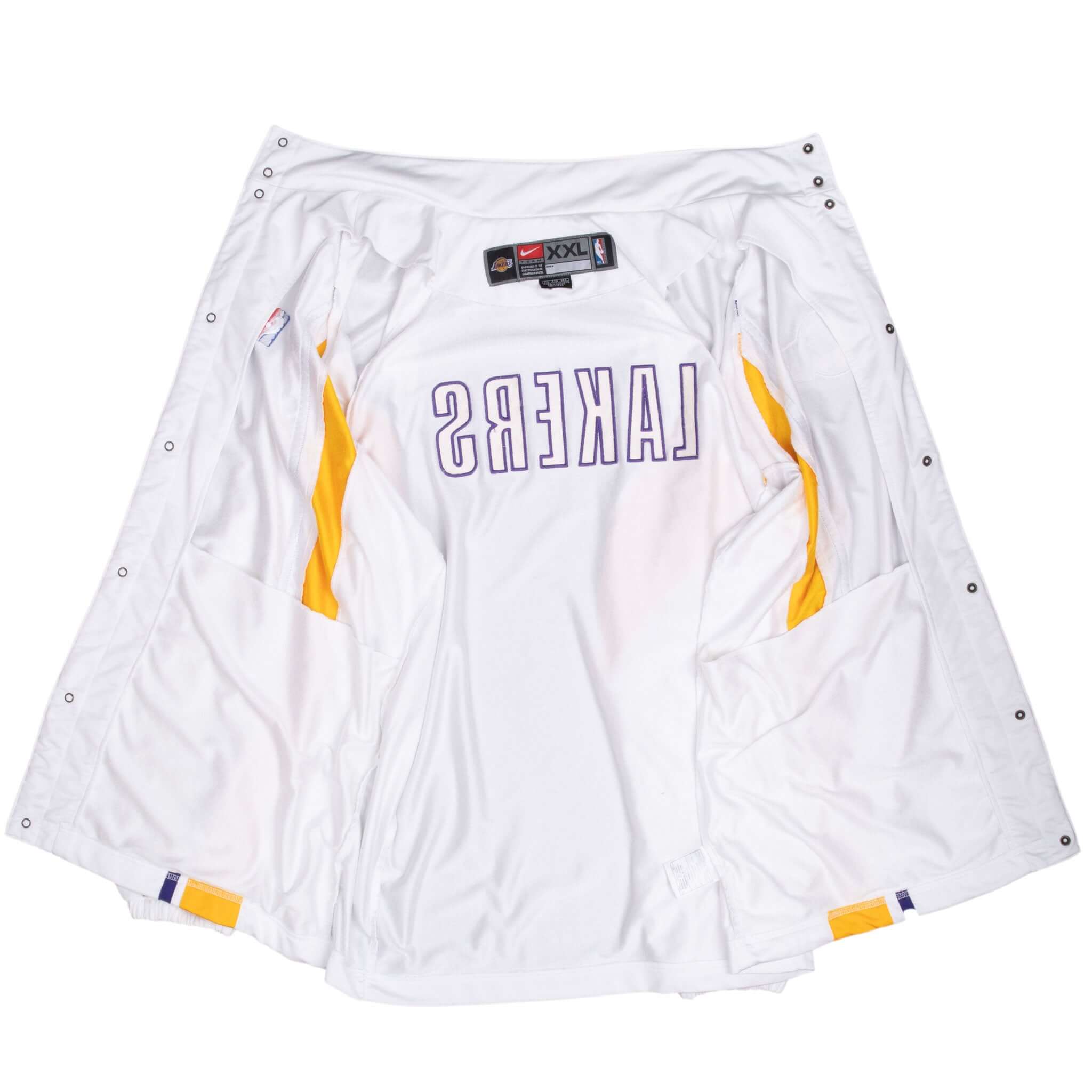 Vintage Nba Nike Los Angeles Lakers Tracksuit Jacket 2000S Size 2XL