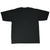 Back of black Pittsburgh Steelers short-sleeve T-shirt with no graphic