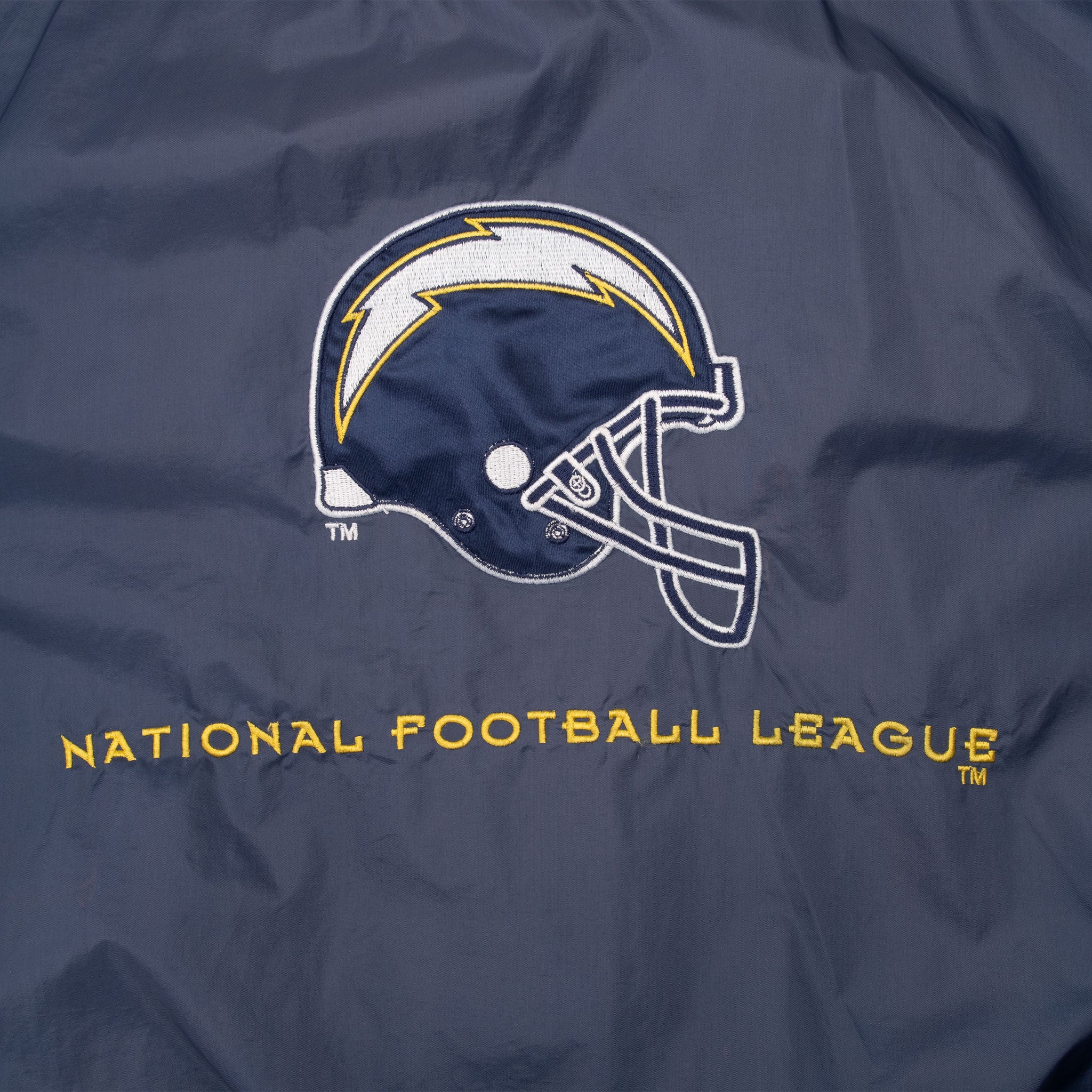 Vintage Nfl San Diego Chargers Pullover Windbreaker Jacket 1990S Size XL