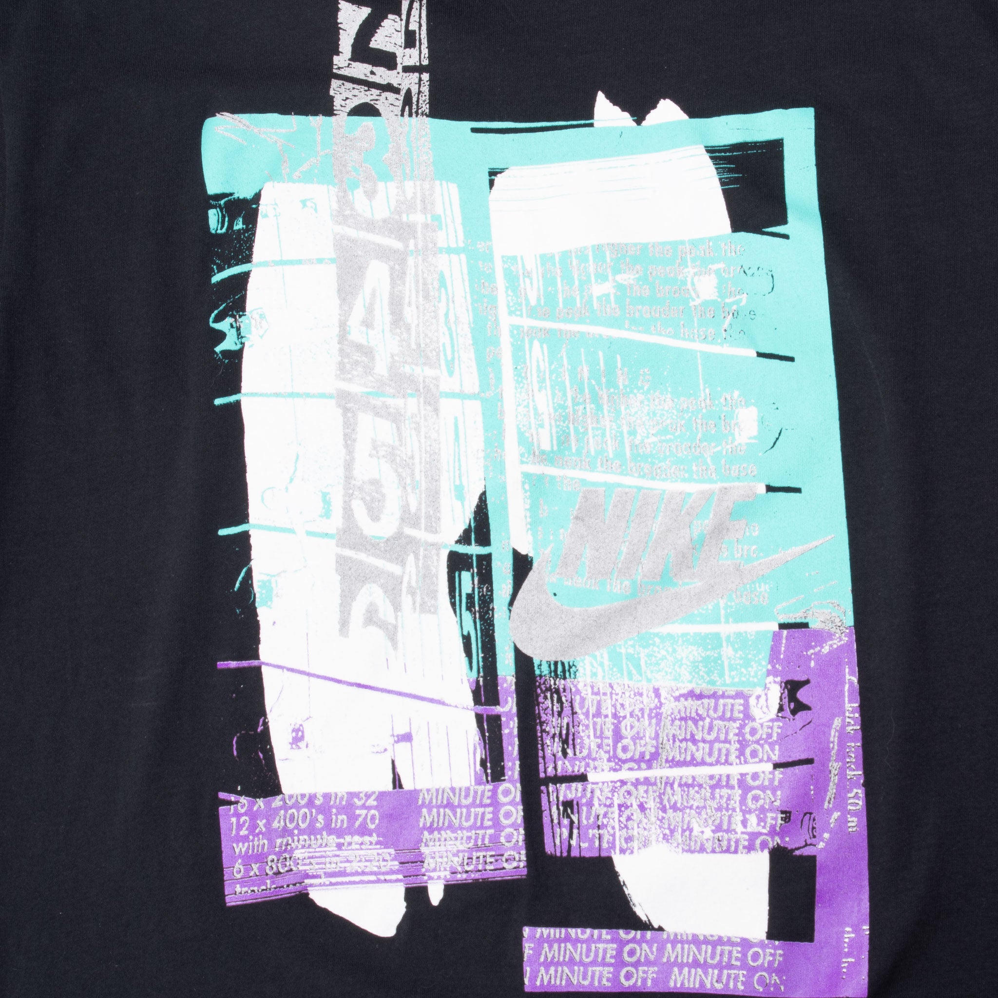 Vintage Nike International Early 1990S Tee Shirt Size Medium Made In Usa With Single Stitch Sleeves Deadstock With Tags