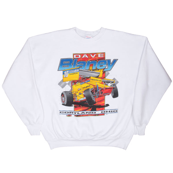 VINTAGE RACING HYLTON BLANEY 1997 WORLD TOUR CORTLAND OHIO SWEATSHIRT 2XL