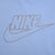 Vintage Nike Spellout Swoosh Blue Hoodie Sweatshirt 2000S Size XL