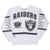 Vintage Nfl Oakland Raiders All Over Print 1990S Sweatshirt Size XL Made In Usa