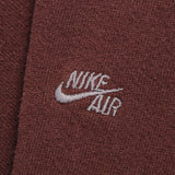 Vintage Nike Air Force One Spellout Burgundy Hoodie 1990S Size XL Made In USA