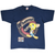 Full front view of navy Looney Tunes T-shirt with Tweety Whatever graphic