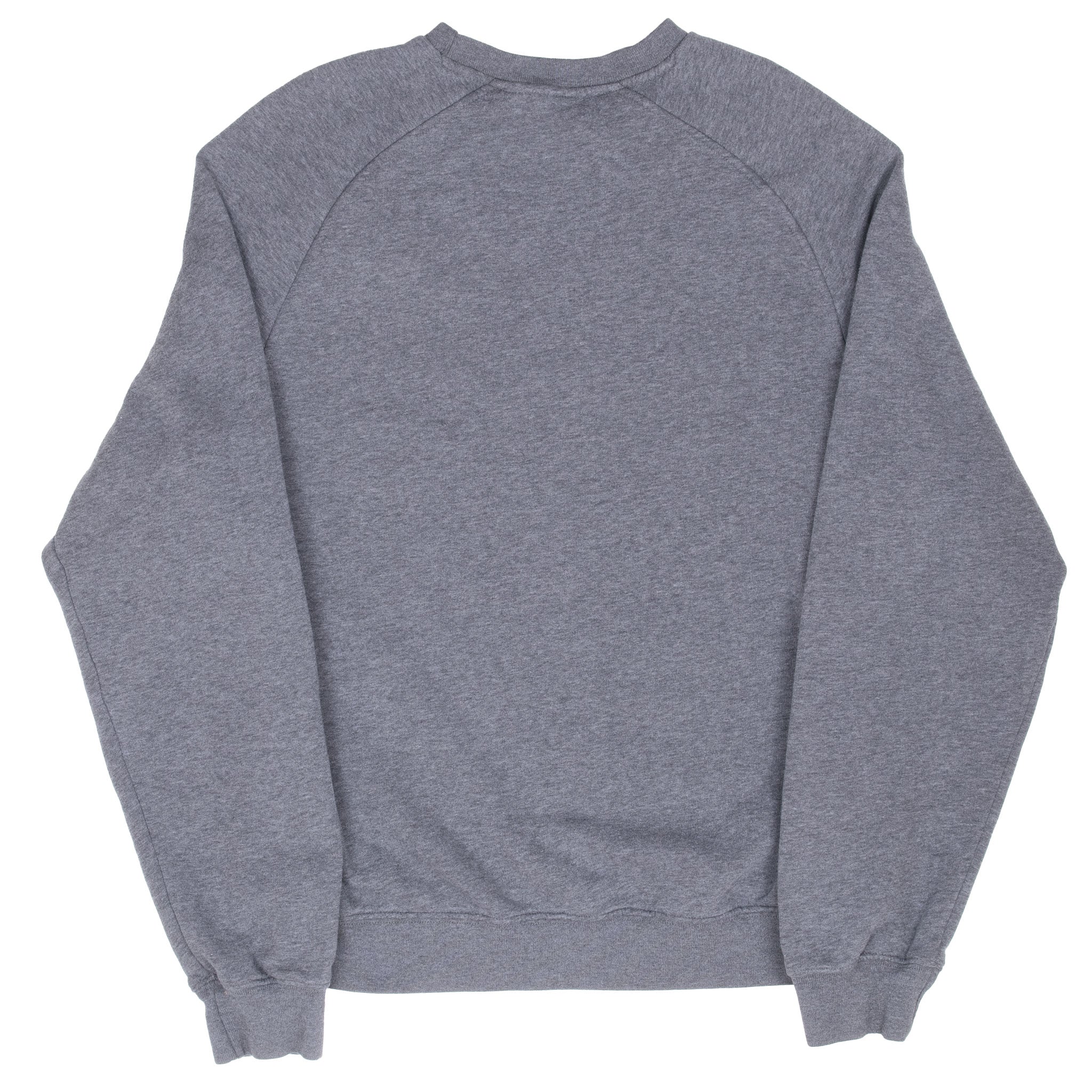 Vintage Nike Classic Swoosh Dark Grey Sweatshirt 2000S Size Medium