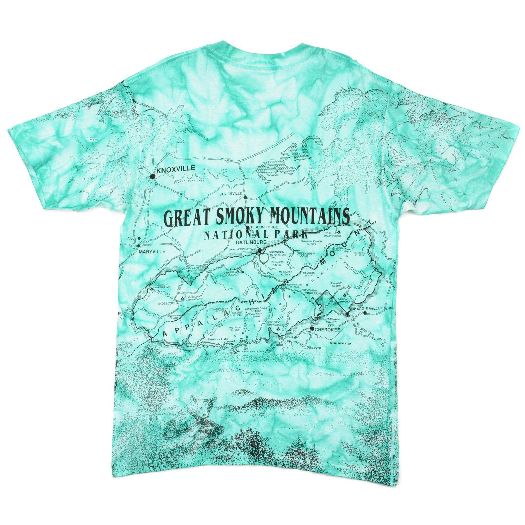 VINTAGE GREAT SMOKY MOUNTAINS NATIONAL PARK TEE SHIRT 1992 MEDIUM MADE IN USA