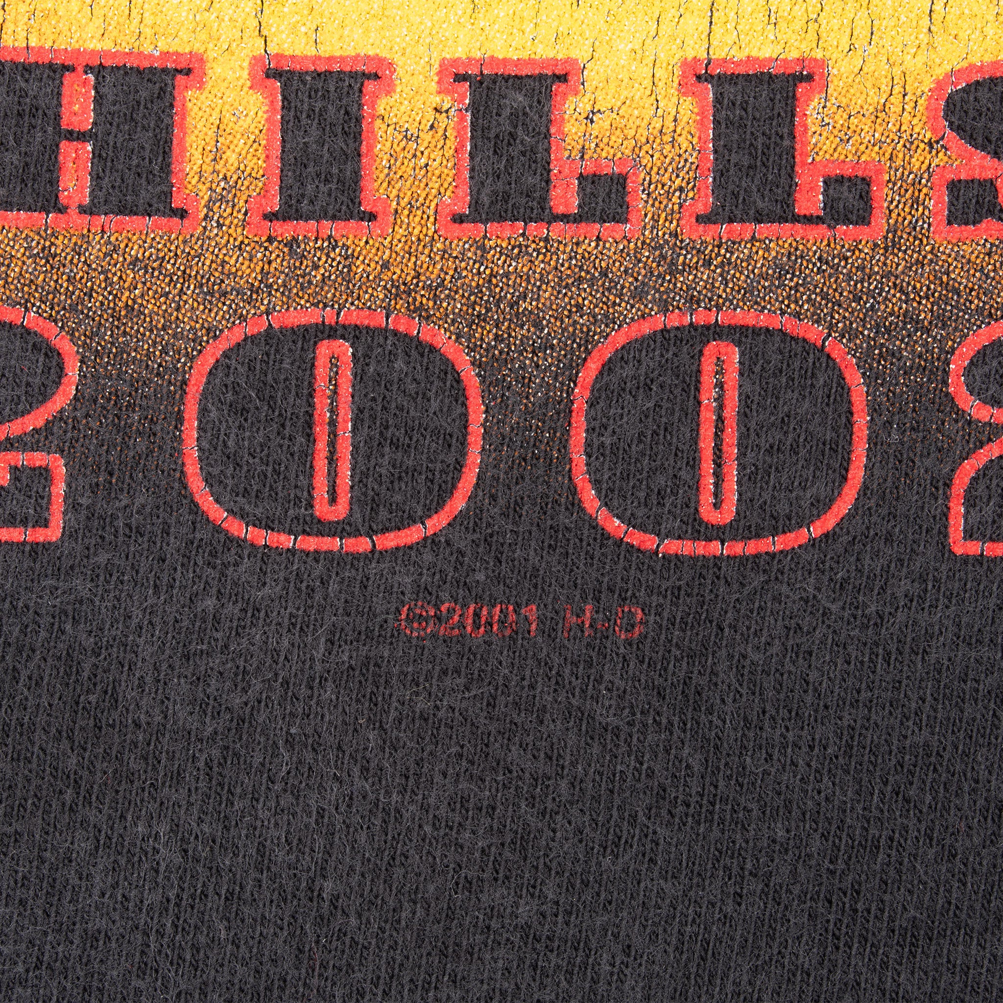 Vintage Harley Davidson Sturgis Black Hills Rally 2002 Tee Shirt Size XL Made In Usaå