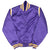 Vintage Nba Los Angeles Lakers Purple Satin Bomber Jacket 1980S Size Small