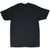 Back of plain black Harley-Davidson short-sleeve T-shirt