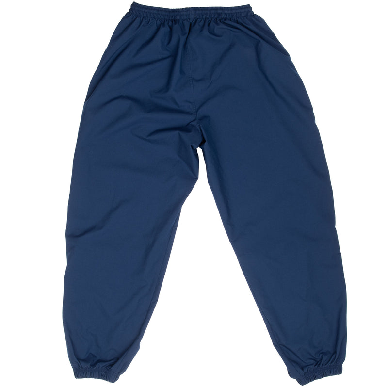 Vintage Nike Classic Swoosh Blue Nylon Track Pants 2000S Size Medium