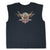 Back of black Harley-Davidson sleeveless shirt with winged Tucson, Arizona graphic