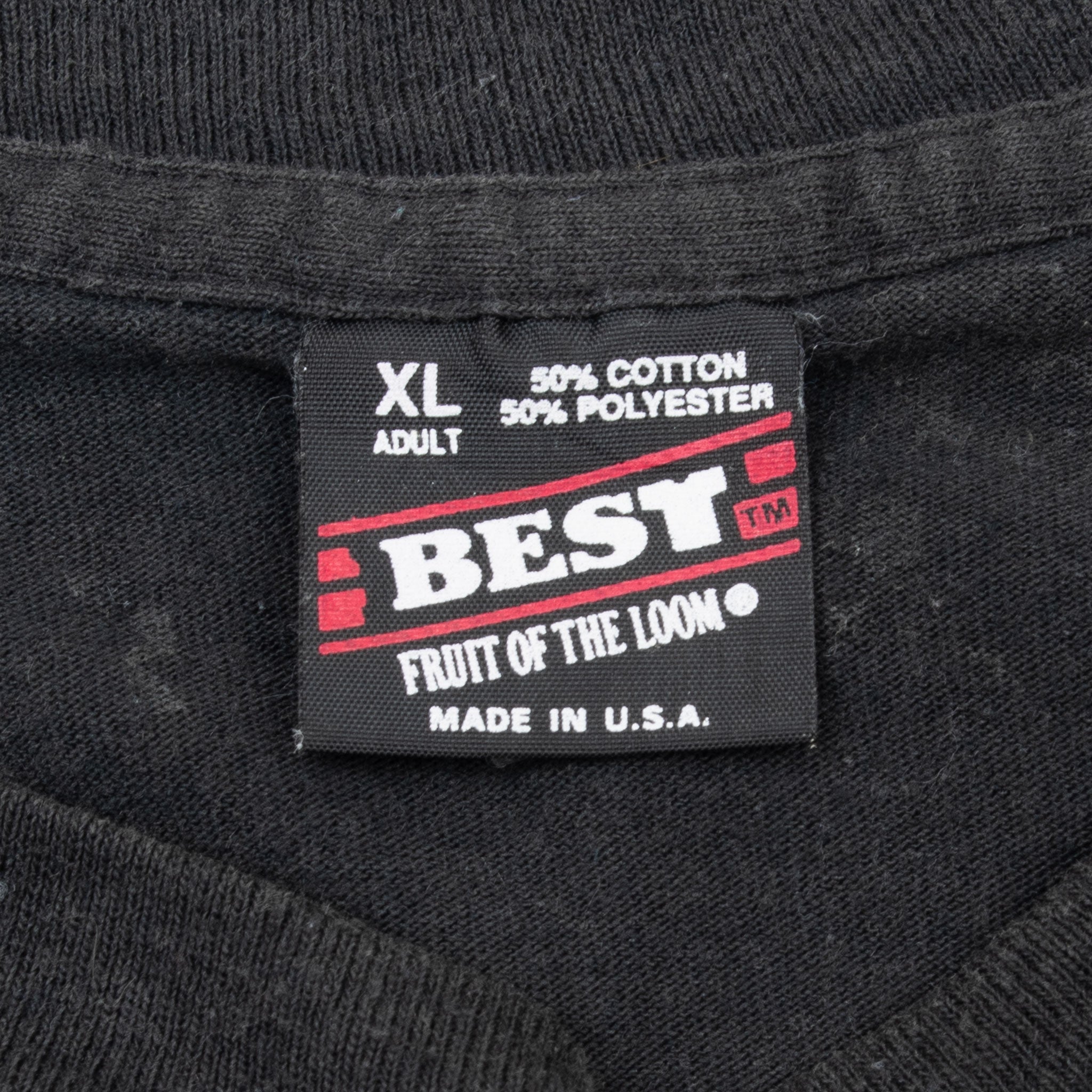 Vintage Captain Morgan Challenge Tee Shirt 1990S Size XL Made In Usa With Single Stitch Sleeves