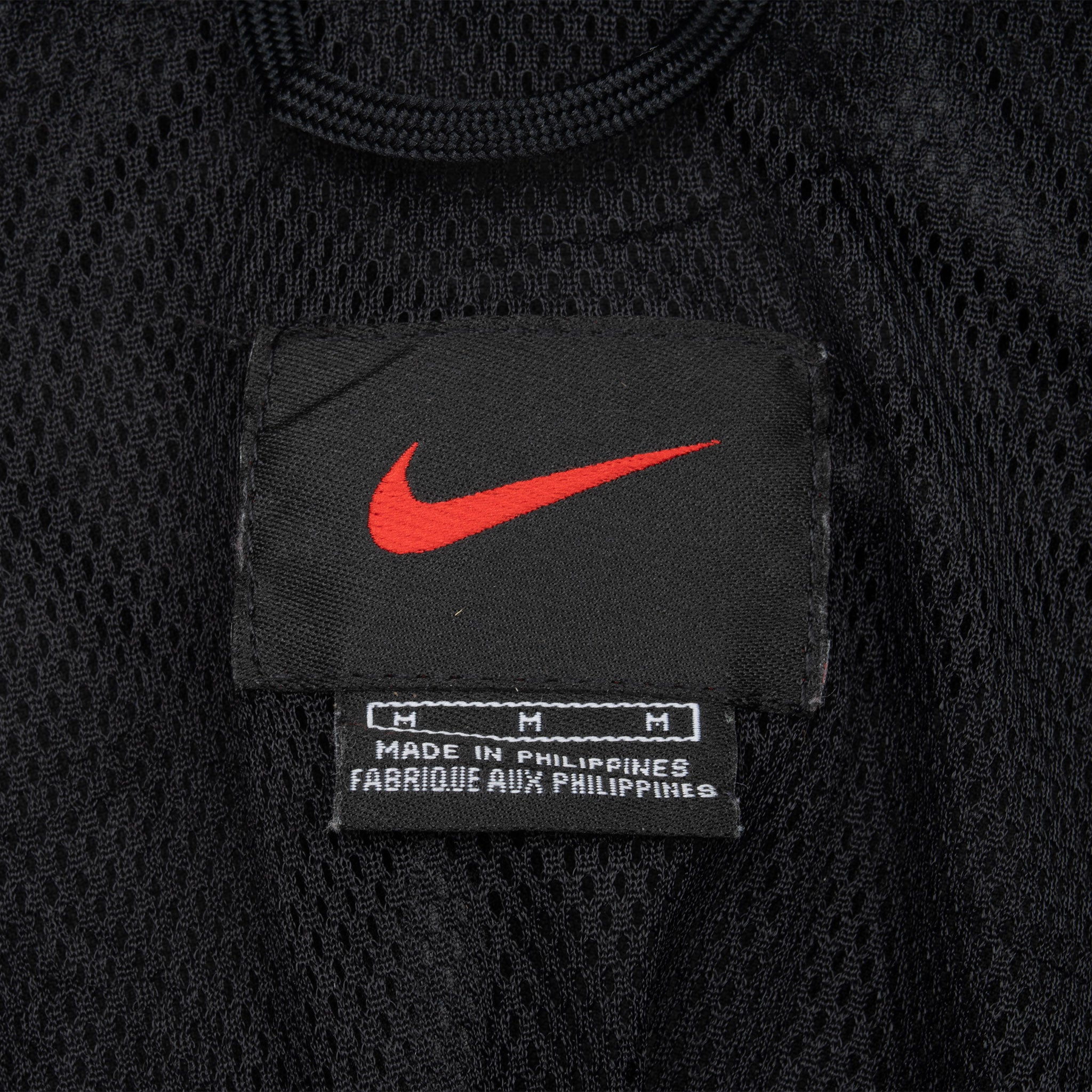 Vintage Nike Black Pullover Windbreaker Jacket 1990S Size Medium