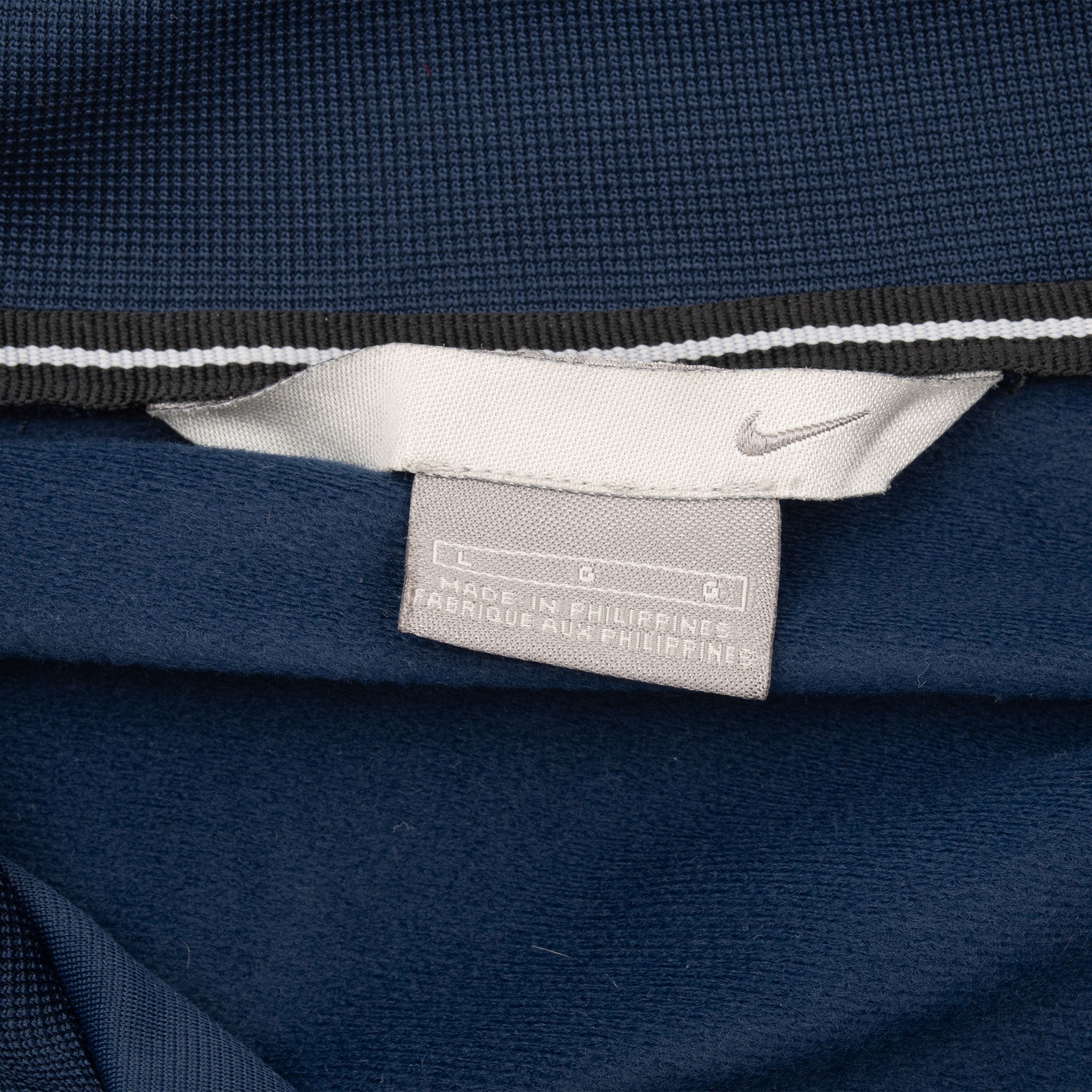 Vintage Nike Classic Blue Track Jacket 2000S Size Large