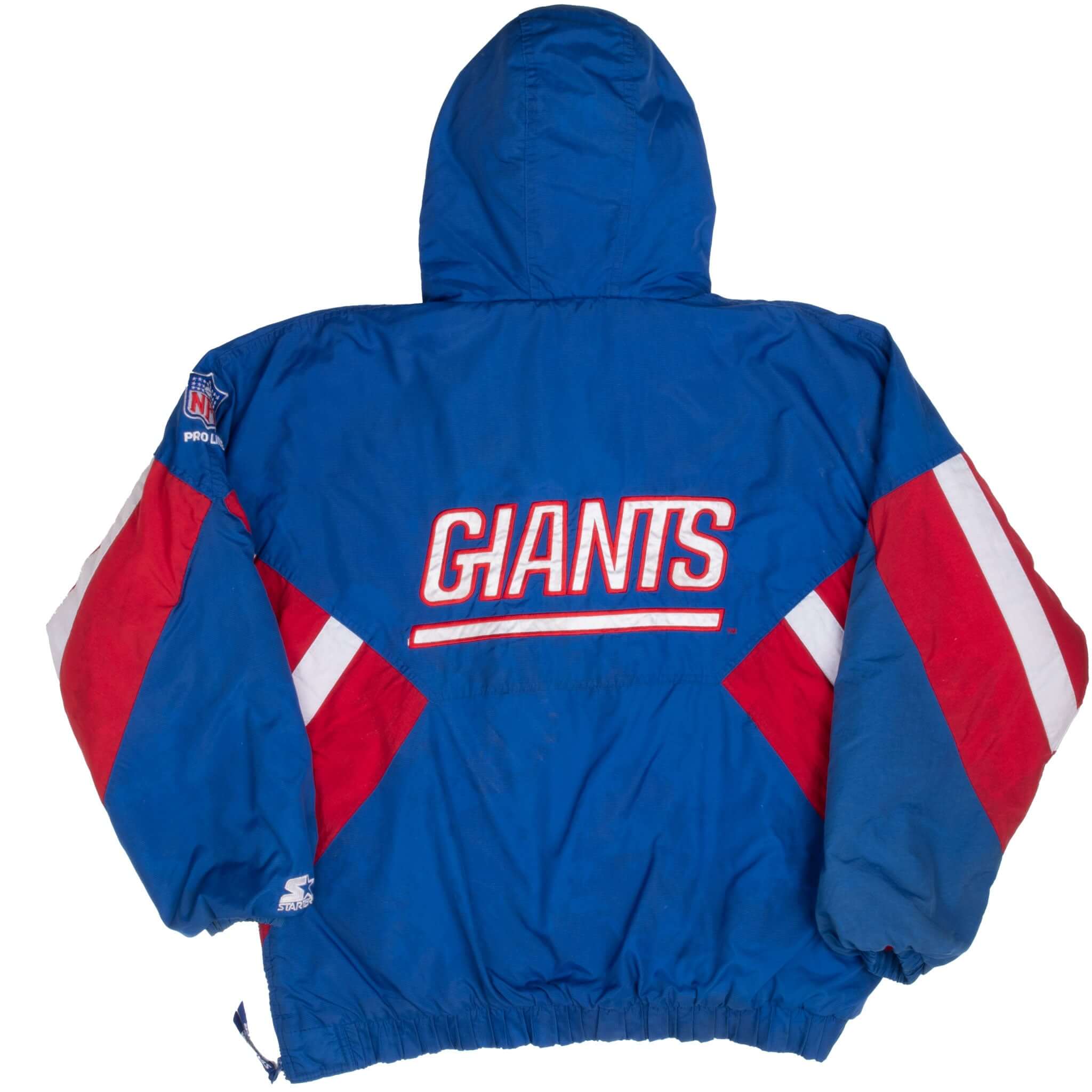 Vintage Nfl New York Giants Heavy Pullover Starter Jacket 1990S Size XL