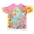 Vintage All Over Print Fish And Crustacean Tee Shirt Size XL Made In USA With Single Stitch Sleeves.