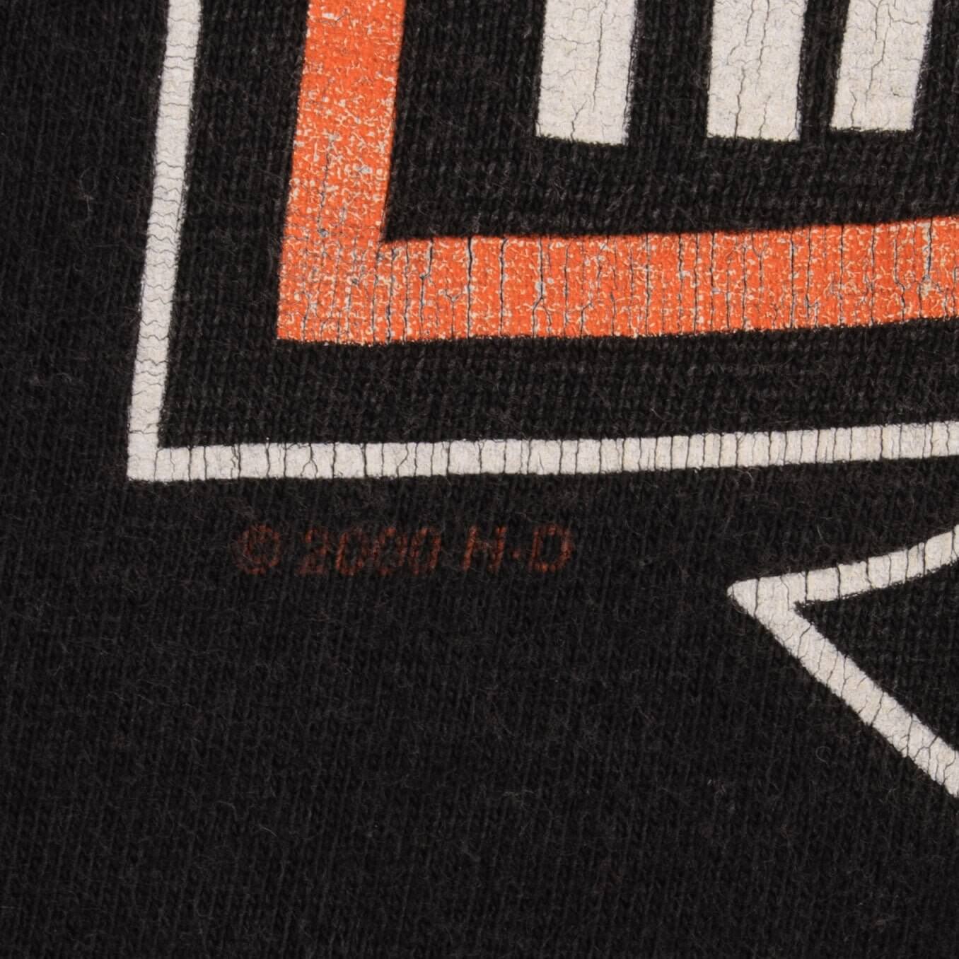 Vintage Harley Davidson Austin Texas 2000 Size XL Made In USA