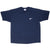 Vintage Reebok 1990S Navy Blue Tee Shirt Size 2XL Made In Usa