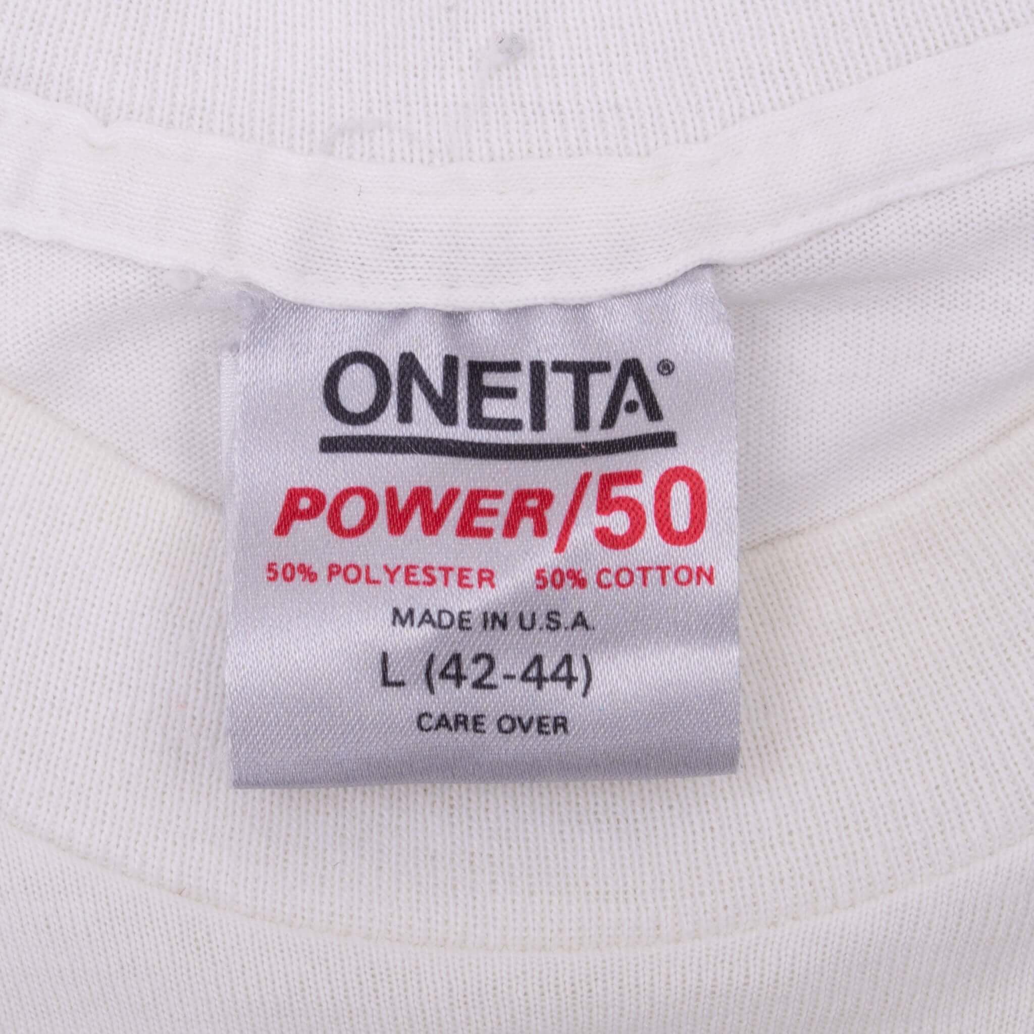 Vintage Wrangler Jeans Rodeo 1990S Tee Shirt Size Large Made In Usa With Single Stitch Sleeves