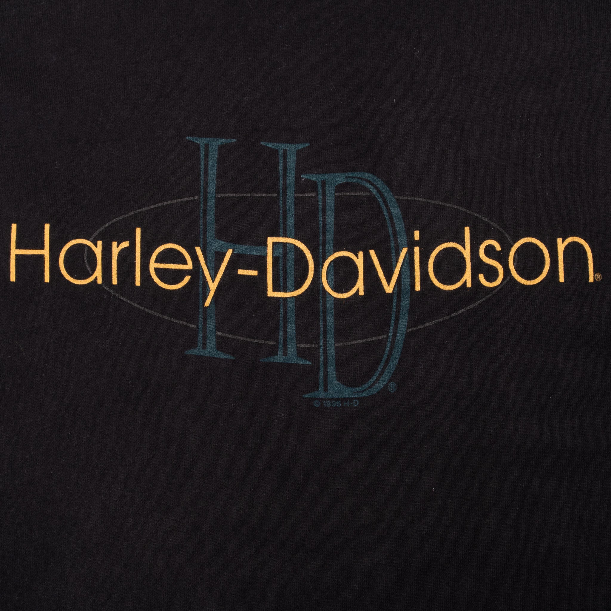 Vintage Harley Davidson Savannah Tee Shirt 1996 Size XL Made In Usa With Single Stitch Sleeves