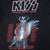 Vintage Kiss The Farewell Tour 2000 Tee Shirt Size Large With Single Stitch Sleeves