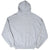 Back of plain gray Oklahoma State hoodie