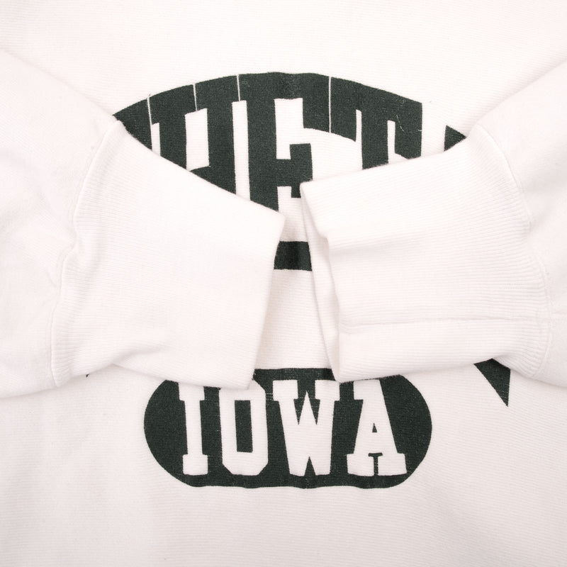 Vintage Champion Reverse Weave Theta Iowa University Sweatshirt 1980S Size XL Made In USA