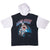 VINTAGE LOONEY TUNES TAZ BUGS BUNNY BIKERS 1993 HOODED TEE SHIRT XL MADE IN USA