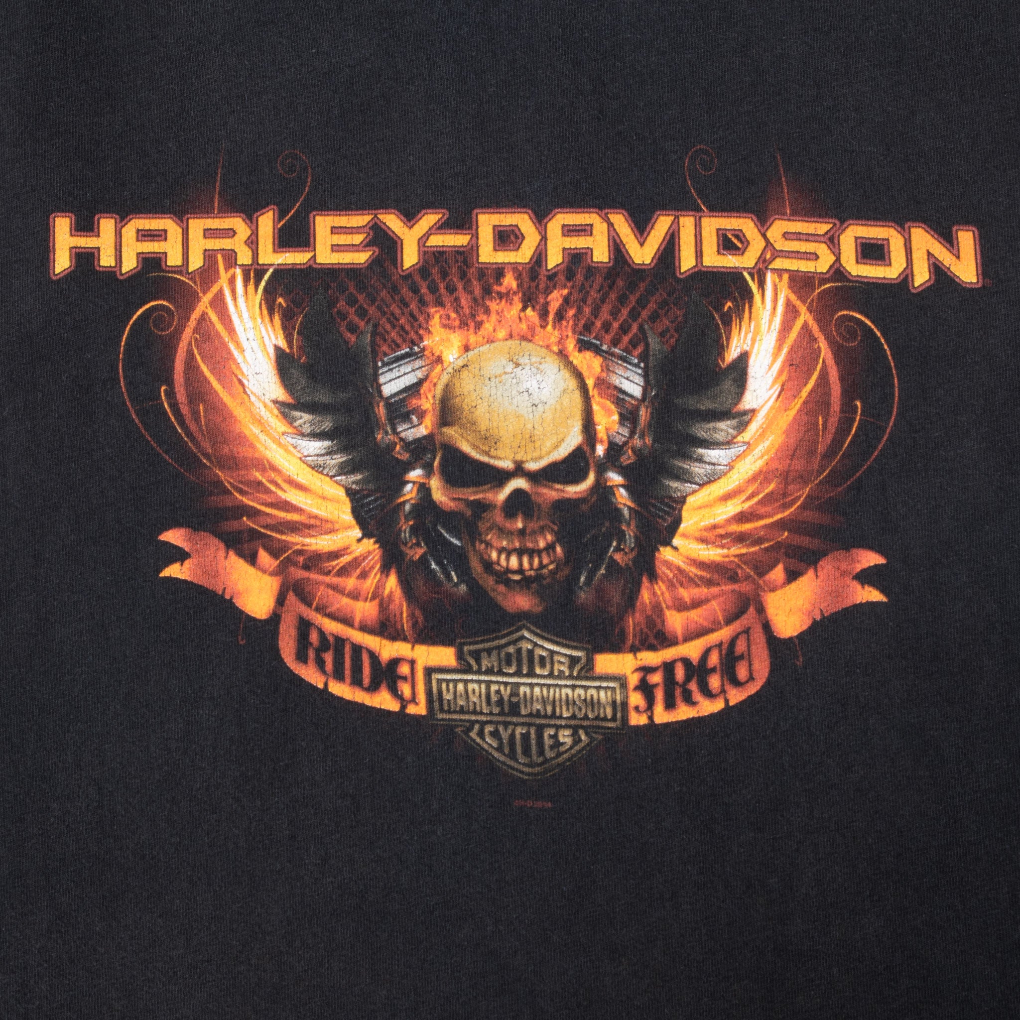 Vintage Harley Davidson San Antonio Texas Tee Shirt 2014 Size XL Made In USA