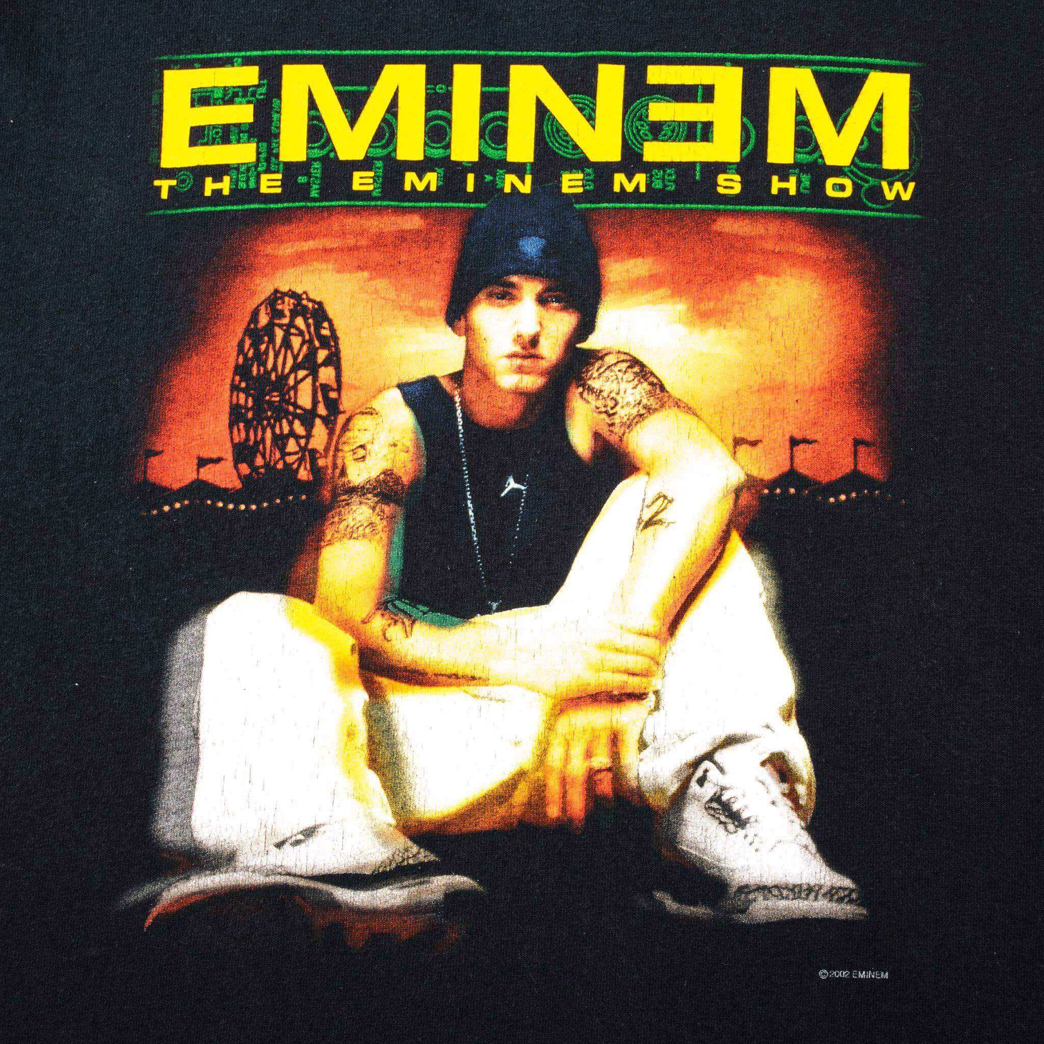 VINTAGE EMINEM ANGER MANAGEMENT TOUR TEE SHIRT 2002 SIZE MEDIUM